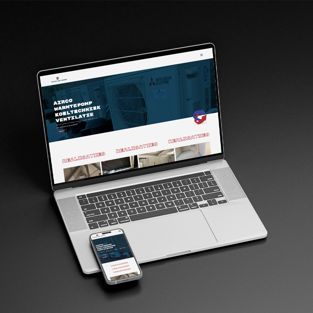 Eeklo grafisch ontwerp website ADV Cool Heat Technics